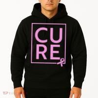 Cure Breast Cancer Awareness Pink Ribbon Hoodie thumb 2