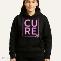 Cure Breast Cancer Awareness Pink Ribbon Hoodie thumb 5