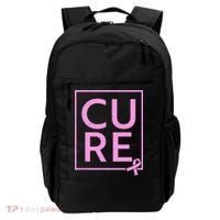 Cure Breast Cancer Awareness Pink Ribbon Backpack thumb 0