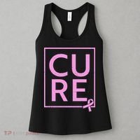 Cure Breast Cancer Awareness Pink Ribbon Women's Tank Top thumb 3