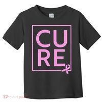 Cure Breast Cancer Awareness Pink Ribbon Toddler T-Shirt thumb 0
