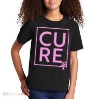Cure Breast Cancer Awareness Pink Ribbon Kids T-Shirt thumb 2