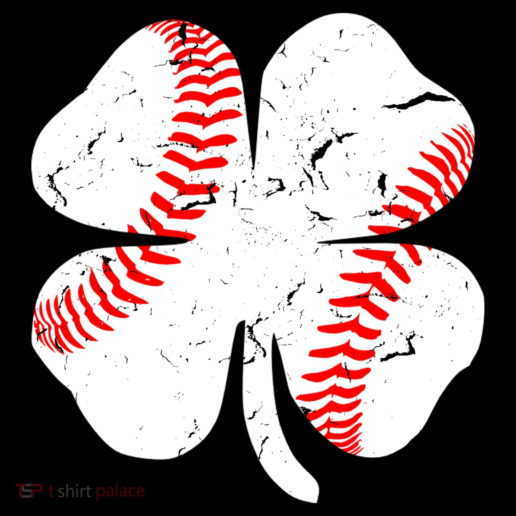 Clover Baseball Coaster