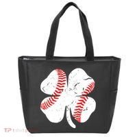 Clover Baseball Tote Bag thumb 0