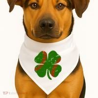 Clover Baseball USA-Made Doggie Bandana thumb 1