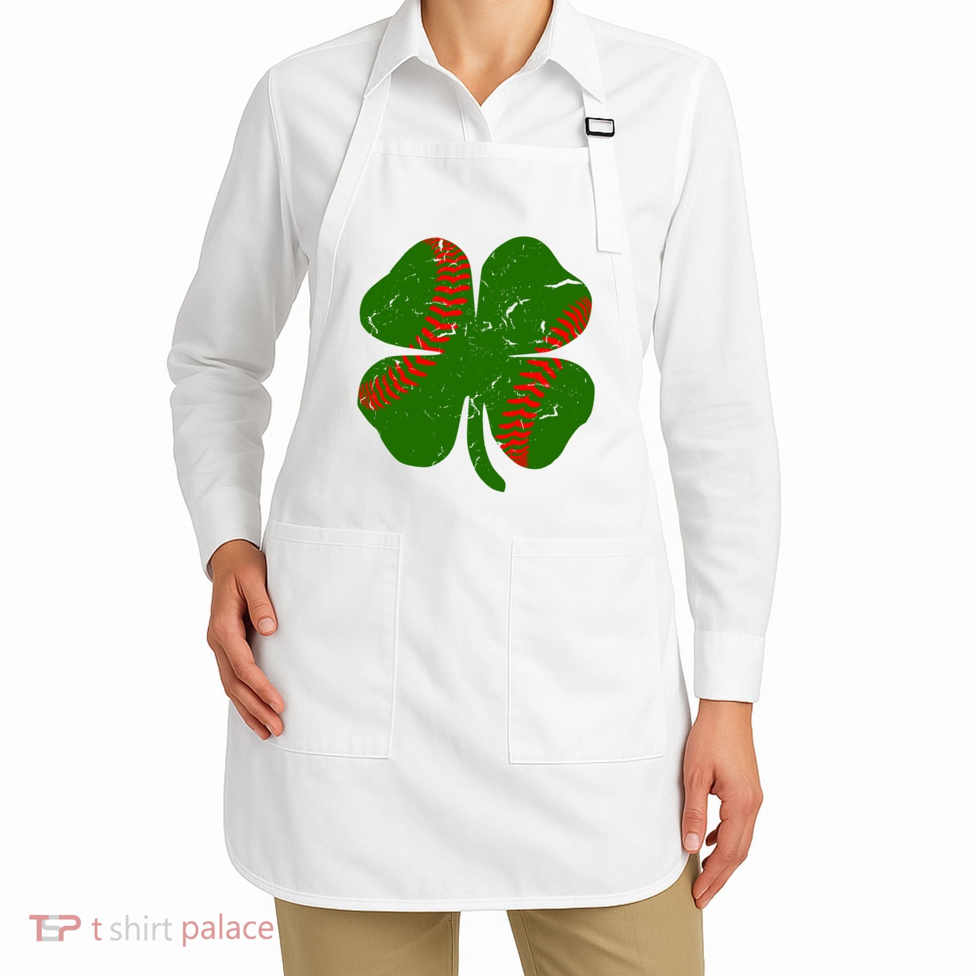 Clover Baseball Apron