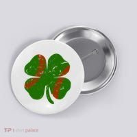 Clover Baseball Button thumb 0
