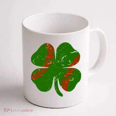 Clover Baseball Coffee Mug back