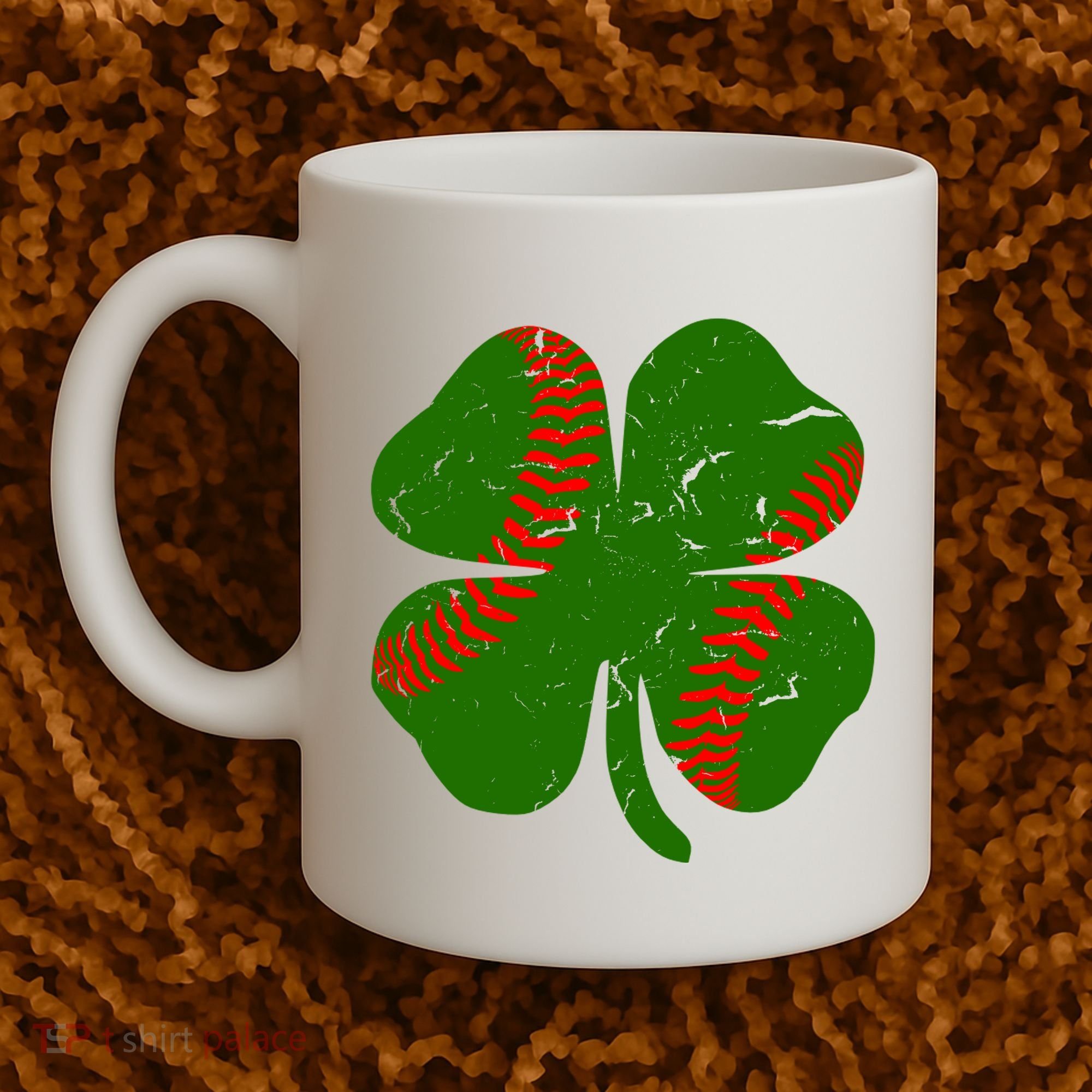 Clover Baseball Coffee Mug