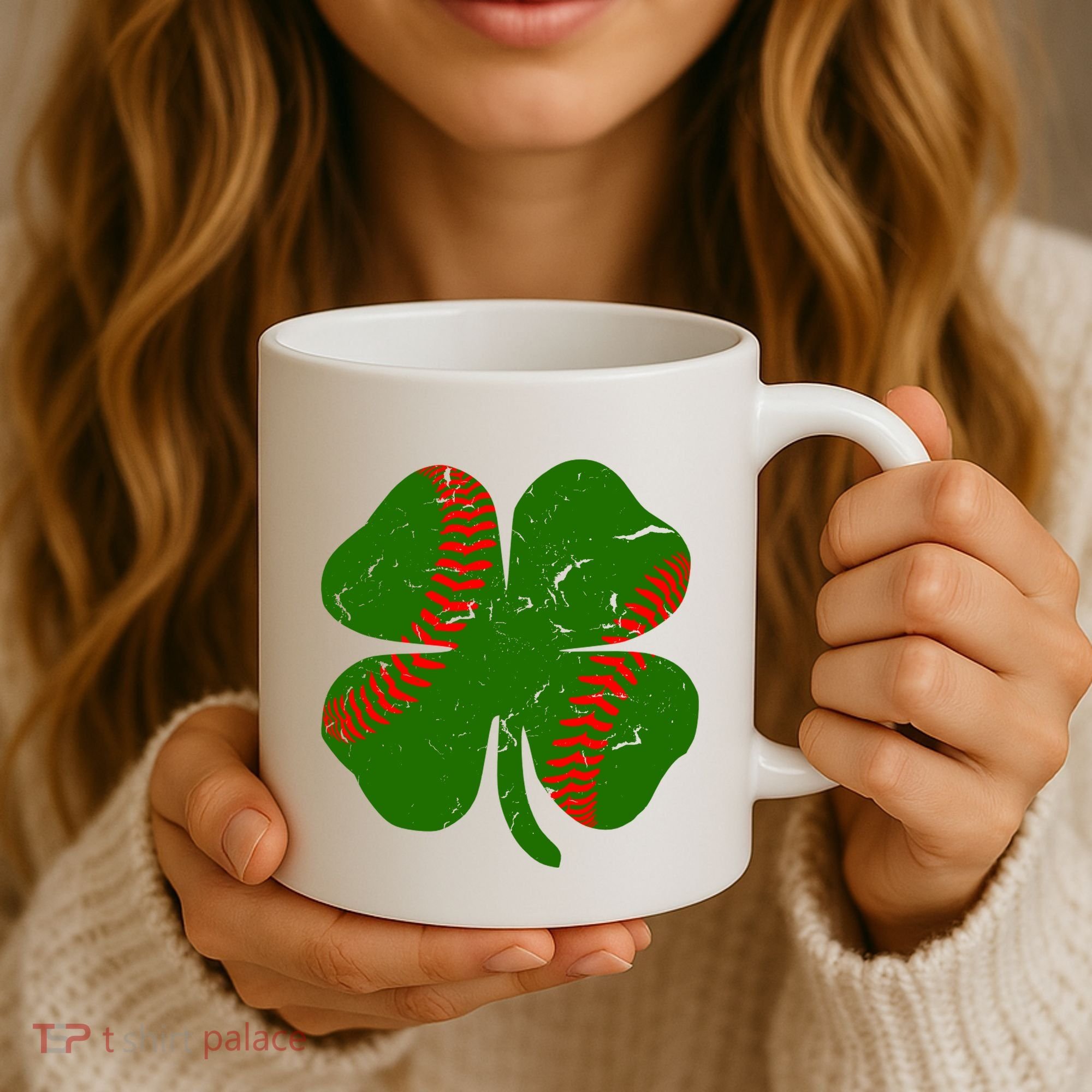 Clover Baseball Coffee Mug
