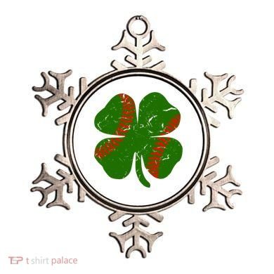 Clover Baseball Ornament