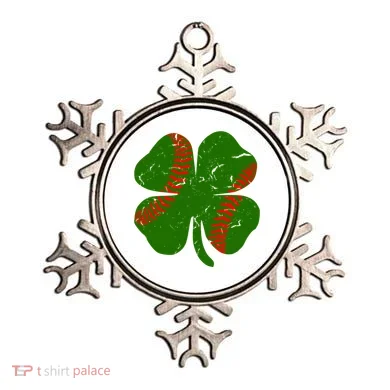 Clover Baseball Ornament