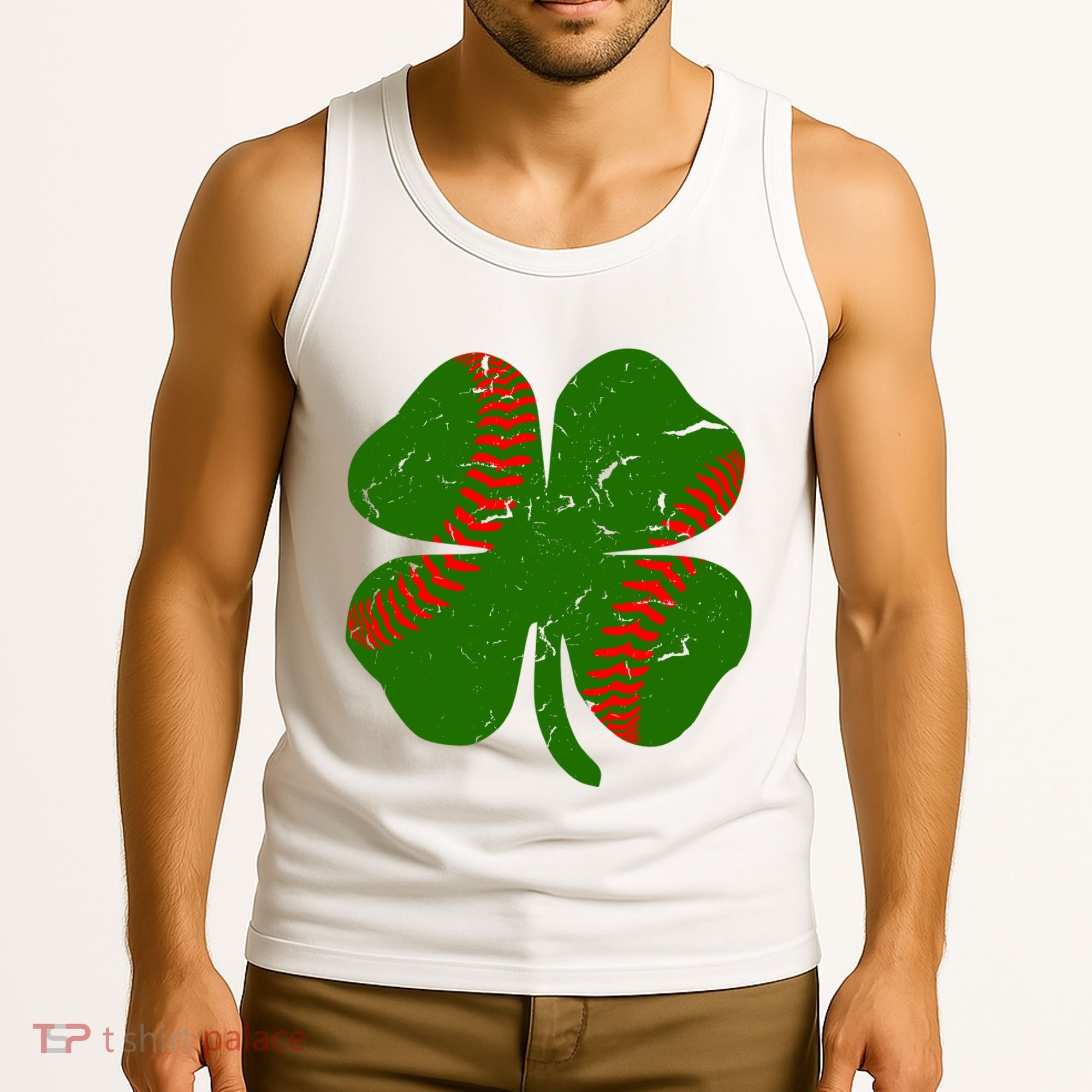 Clover Baseball Tank Top