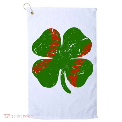 Clover Baseball Golf Towel
