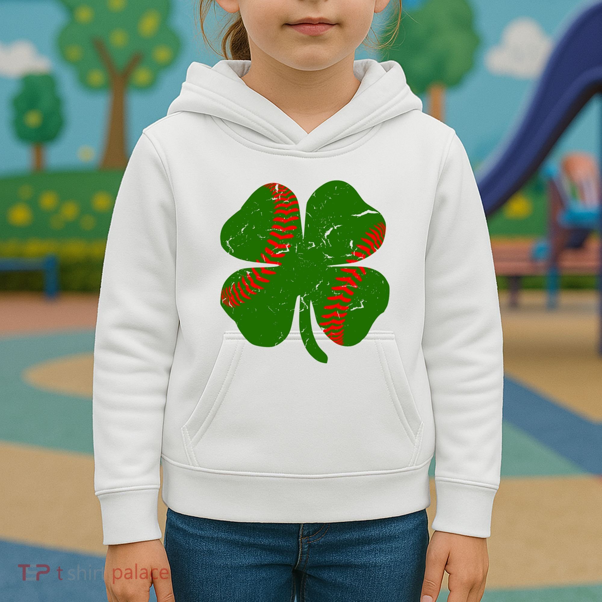 Clover Baseball Kids Hoodie
