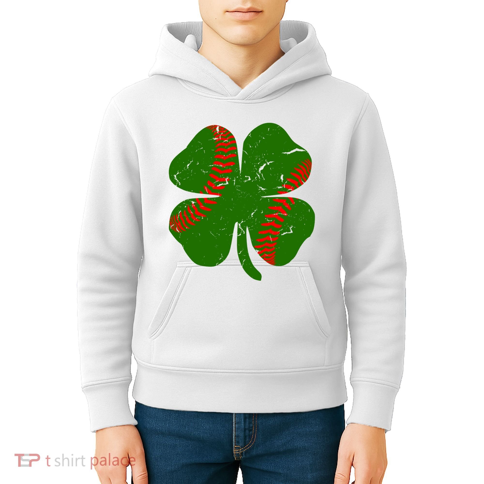Clover Baseball Kids Hoodie