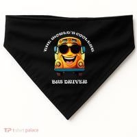 Coolest Bus Driver USA-Made Doggie Bandana thumb 0