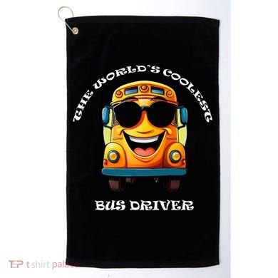 Coolest Bus Driver Golf Towel