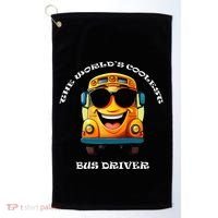 Coolest Bus Driver Golf Towel thumb 0