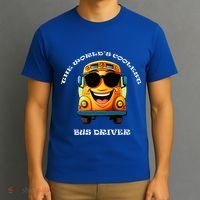 Coolest Bus Driver T-Shirt thumb 3