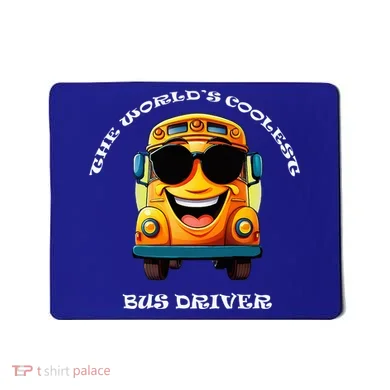 Coolest Bus Driver Mousepad
