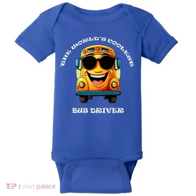 Coolest Bus Driver Baby Bodysuit