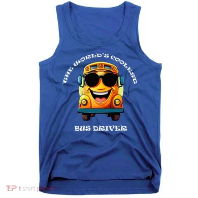 Coolest Bus Driver Tank Top