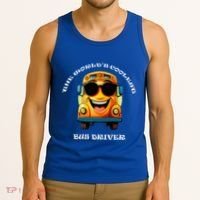 Coolest Bus Driver Tank Top thumb 3