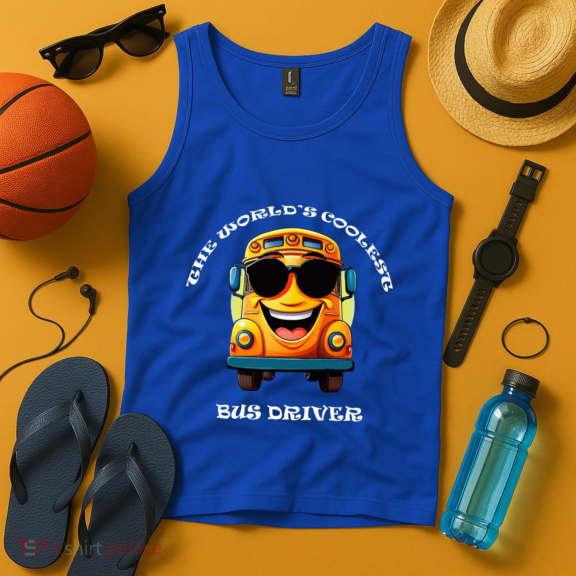 Coolest Bus Driver Tank Top
