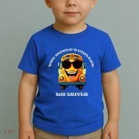 Coolest Bus Driver Toddler T-Shirt thumb 2