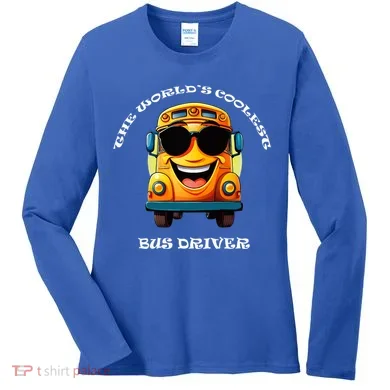 Coolest Bus Driver Women's Long Sleeve Shirt