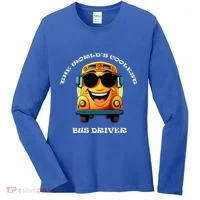 Coolest Bus Driver Women's Long Sleeve Shirt thumb 0