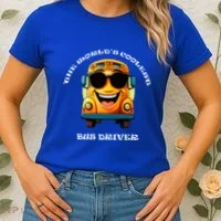 Coolest Bus Driver Women's T-Shirt thumb 2