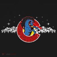 Colorado Blucifer Demon Horse T-Shirt thumb 7