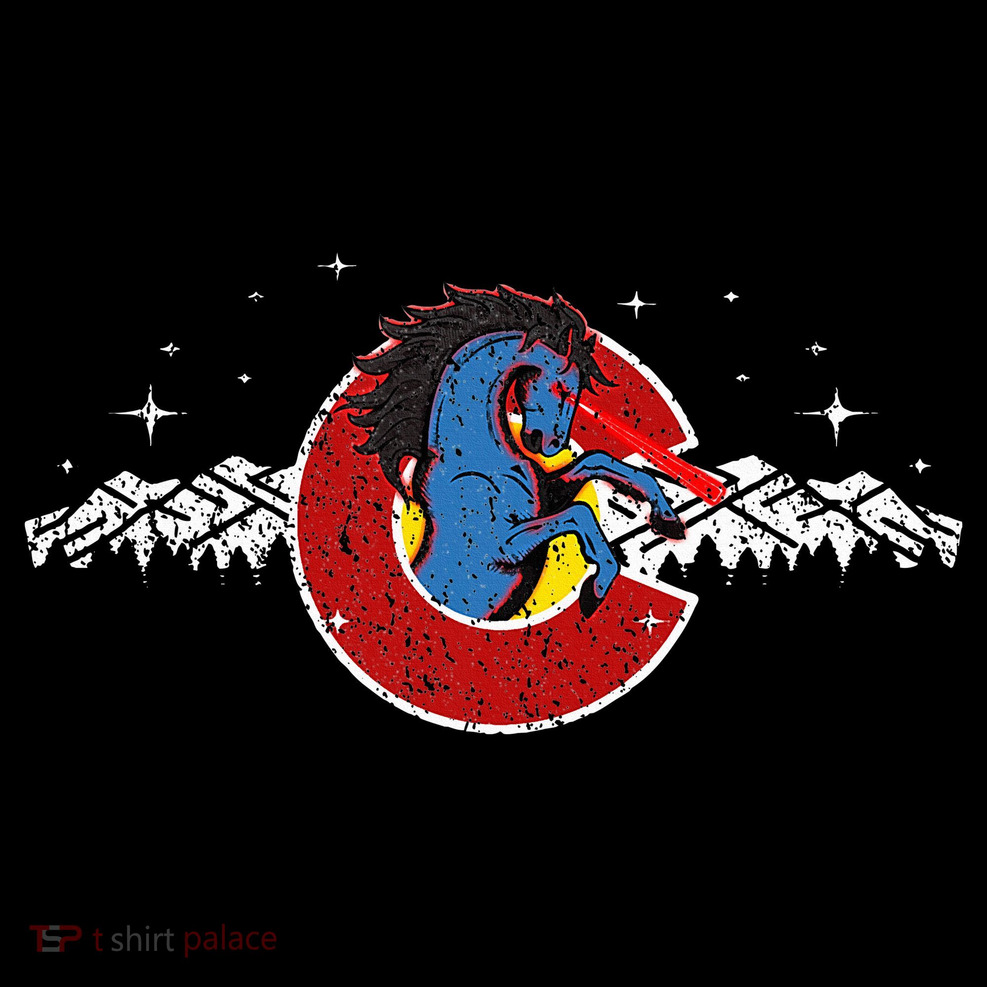 Colorado Blucifer Demon Horse T-Shirt