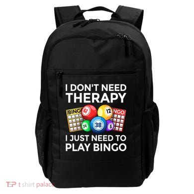 Cute Bingo Design For Men Women Casino Gambling Bingo Lovers Backpack