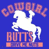 Cowgirl Butts Drive Me Nuts Cowboy Funny Gift For Howdy Gift T-Shirt thumb 7