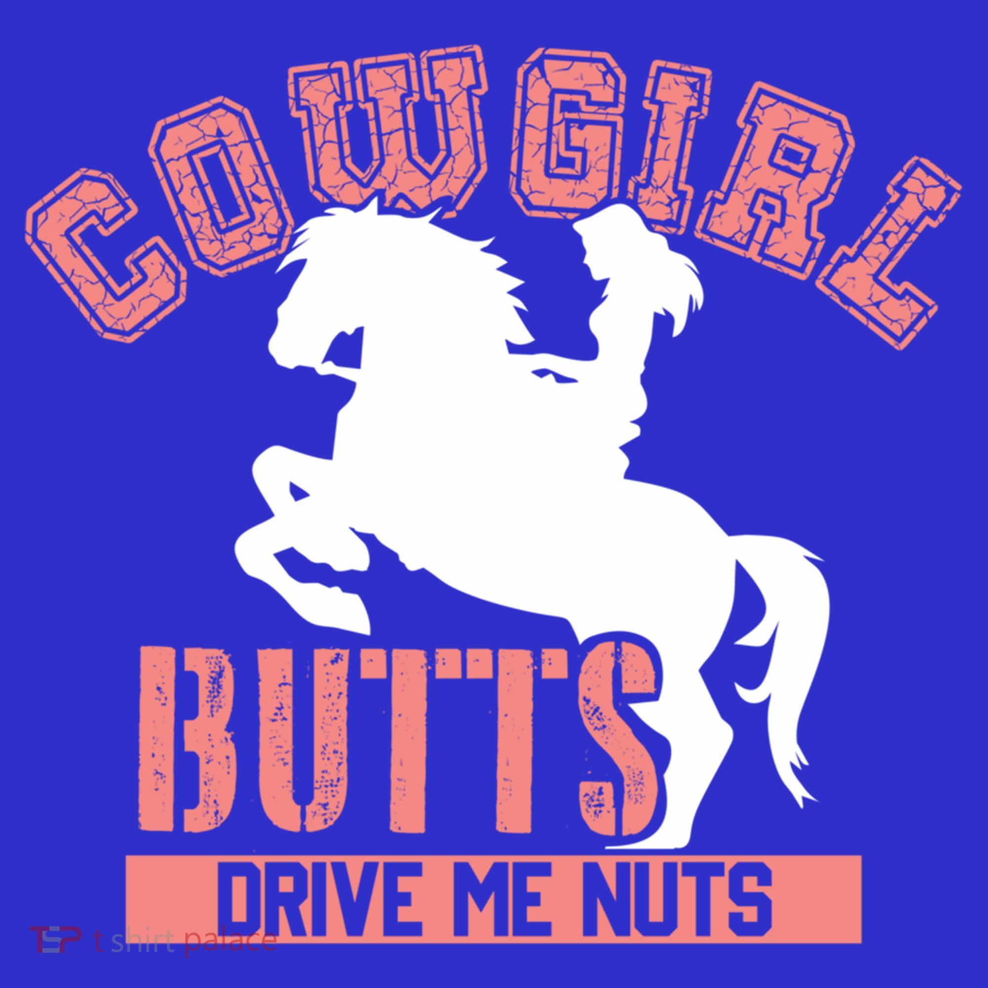 Cowgirl Butts Drive Me Nuts Cowboy Funny Gift For Howdy Gift Women's Tank Top