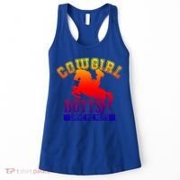 Cowgirl Butts Drive Me Nuts Cowboy Funny Gift For Howdy Cool Gift Women's Tank Top thumb 0