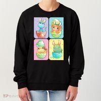 Cute Baby Dinosaurs Easter Eggs Women's Sweatshirt thumb 0