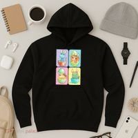 Cute Baby Dinosaurs Easter Eggs Hoodie thumb 3