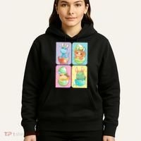 Cute Baby Dinosaurs Easter Eggs Hoodie thumb 5
