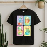Cute Baby Dinosaurs Easter Eggs T-Shirt thumb 2