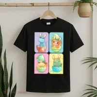 Cute Baby Dinosaurs Easter Eggs T-Shirt thumb 2