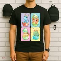 Cute Baby Dinosaurs Easter Eggs T-Shirt thumb 6