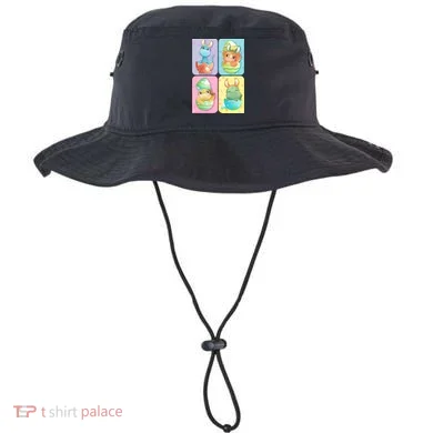 Cute Baby Dinosaurs Easter Eggs Bucket Hat