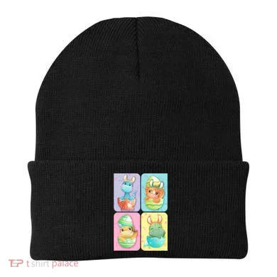 Cute Baby Dinosaurs Easter Eggs Beanie