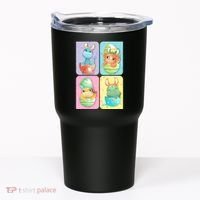 Cute Baby Dinosaurs Easter Eggs Tumbler thumb 0