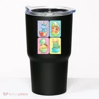 Cute Baby Dinosaurs Easter Eggs Tumbler thumb 0