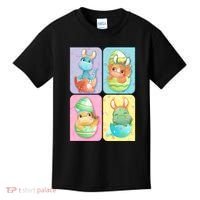 Cute Baby Dinosaurs Easter Eggs Kids T-Shirt thumb 0